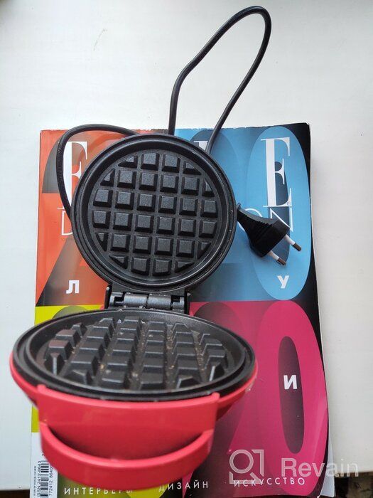 img 1 attached to 🧇 Compact Mini Waffle Maker: Your Perfect Small Waffle Iron review by Anastazja Zawada ᠌