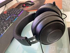 img 3 attached to Renewed Razer Kraken Tournament Edition with THX Spatial Audio and Full Audio Control, Cooling Gel-Infused Ear Cushions in Black