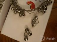 img 1 attached to Efulgenz Vintage Antique Oxidized Bracelet review by Daryle Grove