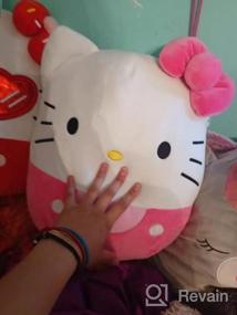 img 5 attached to 14-Inch Hello Kitty With Red Glasses Squishmallows Plush - Sanrio Ultra Soft Stuffed Animal Toy By Kellytoy