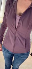 img 5 attached to Stay Comfortable And Stylish During Workouts With Yogalicious Full-Zip Hooded Jacket