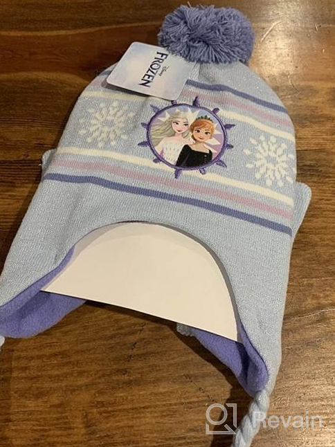 img 1 attached to Disney Kids Winter Accessories Set - Elsa and Anna 👸 Baby Beanie, Gloves, and Mittens for Boys and Girls Ages 4-7 review by Jennifer Thomas