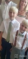 img 1 attached to 👔 Boys' Linen Blend Bow Ties: Stylish Spring Notion Accessories for Boys review by Johnathan Stoner