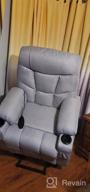 img 1 attached to Electric Power Lift Recliner Chair With Heated Vibration, Massage & USB Ports - Perfect For Elderly Living Room Comfort! review by Chris Bailey