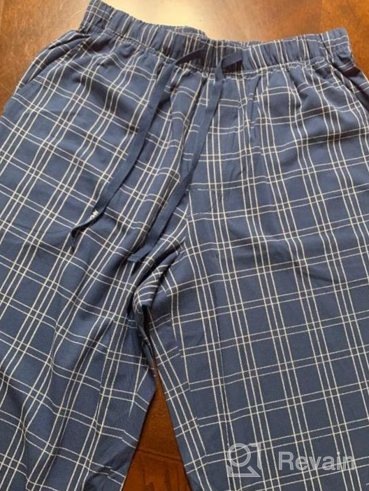 img 1 attached to Discover Premium Comfort with DAVID ARCHY Cotton Pajama Bottoms - Men's Clothing review by Noe Spooner