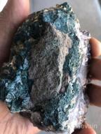 img 1 attached to SUNYIK Natural Amethyst Quartz Crystal Cluster,Druzy Geode Specimen Gemstone Sculpture Sphere(2.4Ibs) review by Gerald Munajj