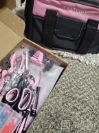 img 1 attached to Complete 220-Piece Pink Tool Set For Women – Ideal For All Home Repairs And DIY Projects review by Evan Burnside