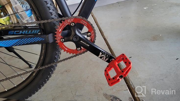 img 1 attached to BUCKLOS MTB 170Mm Square Taper Crankset, 104 BCD Mountain Bike Narrow Wide Tooth Chainring 32/34/36/38/40/42T, Single Speed Round/Oval Chainring And Crank, Fit Shimano, SRAM, FSA review by Dan Reggae