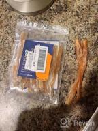 img 1 attached to K9Warehouse 6-Pack Of Single Ingredient Long Lasting Beef Tendon Chews For Dogs - Rawhide Alternatives For Small, Medium And Large Dogs (6”-11”) review by James Vachon