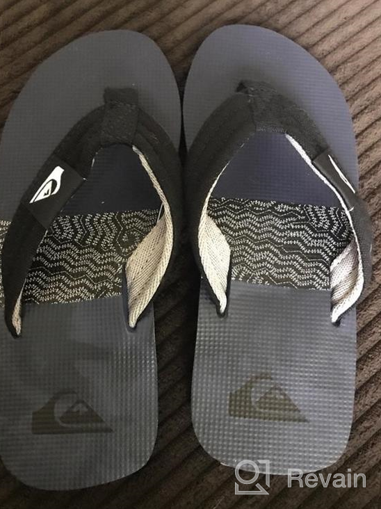 img 1 attached to 🟡 Quiksilver Molokai Layback Sandal: Vibrant Yellow Boys' Shoes and Sandals for Ultimate Style and Comfort review by Marley Woods