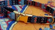 img 1 attached to Trendy Yet Practical: Adjustable Tribal Dog Collar With A Quick Release Buckle For Small To Large Breeds review by Joseph Mannasseh