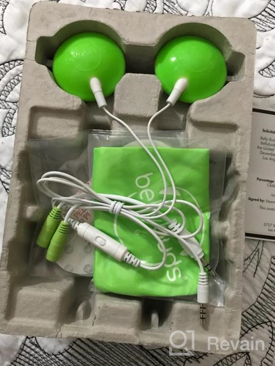 img 1 attached to 🤰 WavHello BellyBuds Baby Bump Headphones: Safely Play Music, Sounds, and Voices to Your Baby in The Womb – Green Prenatal Belly Speakers for Women During Pregnancy review by Jason Bollinger
