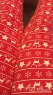 img 1 attached to SIORO Reindeer Matching Christmas Pajamas for Men - Festive Sleepwear review by Tyler Spencer