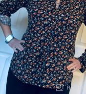 картинка 1 прикреплена к отзыву Stylish And Professional: LOMON Womens Roll Up 3/4 Sleeve Shirts For Business Casual Looks от Duane Mann
