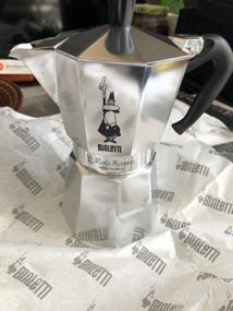 img 7 attached to Bialetti 1-Cup Moka Pot: Authentic Aluminum Silver Espresso Maker