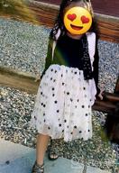 img 1 attached to Stunning NNJXD Sleeveless Princess Sundress: Timeless Black Tulle for Girls' Fashion review by Jessica Thompson