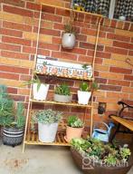 картинка 1 прикреплена к отзыву COPREE Bamboo 3-Tier Hanging Plant Stand: Organize Your Garden In Style! от Jeff Ross