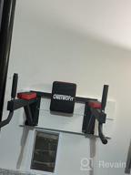 img 1 attached to Get Fit With ONETWOFIT Wall Mounted Pull Up Bar - Multifunctional Strength Training Equipment For Indoor Home Gym Workouts review by Chad Blanchet