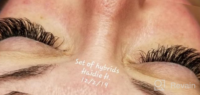 img 1 attached to Higu Pink Easy Fan Volume Lashes - 0.07 D Curl MIX 8-15Mm - Self Fanning Color Lash Tray For 2D-10D Volume Eyelash Extensions review by Timothy Johnson