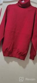 img 3 attached to 👕 Phorecys Turtleneck Sweaters: Stylish 140 Height Boys' Pullover for Cool Weather