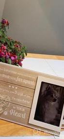 img 6 attached to GIFTAGIRL Popular Dog Memorial Gifts - Beautiful Pet Memorial Gifts Or Pet Loss Gifts. Our Classy Cat Or Dog Memorial Picture Frame Will Show Someone You Care. Loss Of Dog Gifts Or Cat Memorial Gifts
