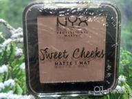 img 2 attached to NYX professional makeup Pressed Blush Sweet Cheeks Creamy Powder Matte, 11 Silence Is Golden review by Ada Adaszek ᠌