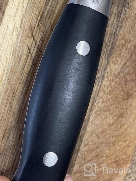 img 1 attached to Ninja K32502 Foodi NeverDull German Stainless Steel Chef Knife & Sharpener Set, Premium Black review by Justin Cage