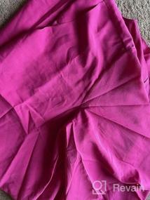 img 5 attached to BELONGSCI Women'S Summer Dress Sweet & Cute V-Neck 3/4 Bell Sleeve Casual Loose Mini Flowy Swing Dress