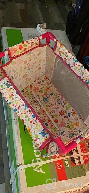 img 1 attached to Complete Baby Doll Stroller Set With Feeding Toys, Play Mat, Travel Cot, Carrier, And Bag For Kids Role Play - DeAO review by Ricardo Thotti