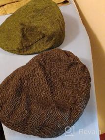 img 3 attached to 2-Pack Adjustable Men'S Newsboy Hats: Flat Cap, Irish Cabbie, Gatsby & Tweed Ivy Styles!