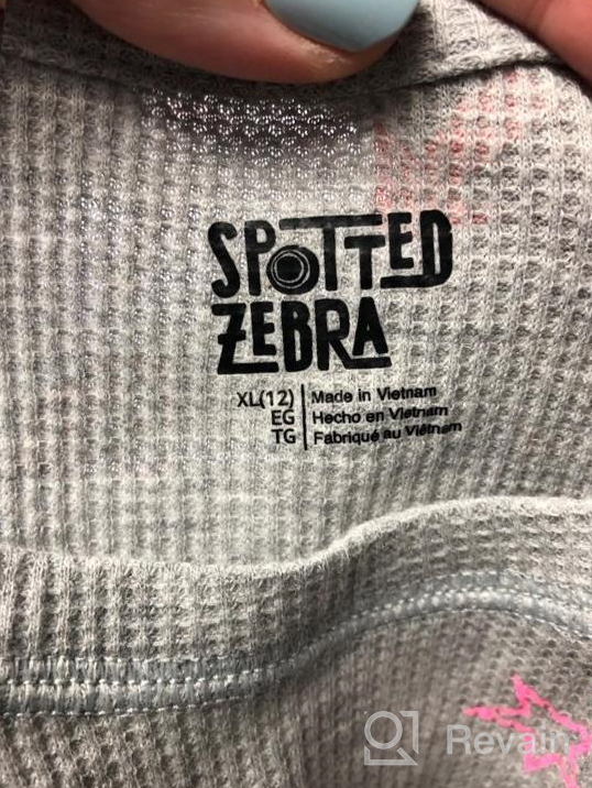 img 1 attached to Girls' Clothing: Spotted Zebra 👧 Toddler Long Sleeve Tops, Tees & Blouses review by Tina Carrell