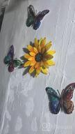 img 1 attached to Elevate Your Walls With EASICUTI'S Sunflower Metal Flowers: Stunning Decorations For Indoor And Outdoor Spaces! review by Joe Roberts