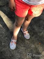 img 1 attached to Carters Lorna Casual T-Strap Toddler Girls' Flats Shoes review by Anna Goetz