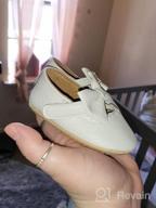 img 1 attached to LAFEGEN Non-Slip Mary Jane Flats With Bow For Baby Girls - Soft PU Leather First Walker Dress Shoes For Newborns, Infants, And Toddlers review by Josh Heelis