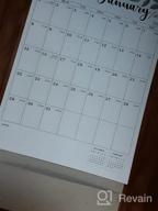картинка 1 прикреплена к отзыву Вертикальный настенный календарь на 2023 год - Ежемесячный календарь с января по декабрь 2023 года, 12 "X 17", с датой по юлианскому календарю - идеально подходит для дома, офиса и школы. от Dana Schmidt