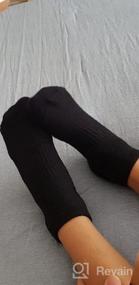 img 5 attached to Get Ultimate Comfort And Moisture Control With Sunew Bamboo Socks: Ankle/Crew Workout Socks In 1/3/6 Pairs For Men And Women