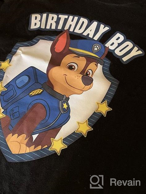 img 1 attached to 👕 Premium Official Patrol Birthday Toddler T Shirt: Boys' Clothing and Tops, Tees & Shirts for Unbeatable Style review by Terry Gernes