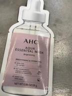 img 1 attached to AHC Face Mask Aqua Essentials Hydrating And Brightening For Dull Skin 100% Cotton Sheet, 5 Count review by Ryan Arthur