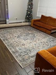 img 5 attached to Add Classic Charm To Your Home With Loloi II Hathaway HTH-01 Navy/Multi Traditional Area Rug - 7'-6" X 9'-6