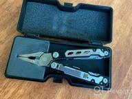 img 1 attached to Gift For Men Dad, BIBURY Multitools, Portable Multitool Foldable Pliers With Scissors, Can Opener & Screwdriver, EDC Tools For Camping, Outdoor Activities, Home Repair - Titanium Plating review by Tommy Almasri