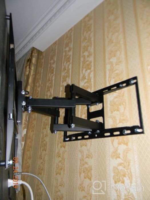 img 1 attached to 🐍 Black COBRA-50 Wall Mount Bracket for Multimedia Arm review by Mei Liana ᠌
