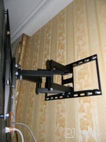 img 10 attached to 🐍 Black COBRA-50 Wall Mount Bracket for Multimedia Arm