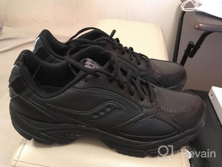 img 1 attached to Ultimate Comfort and Support: Saucony Walker Walking Silver EE Wide - The Perfect Fit for Wide Feet! review by Daniel Anderson