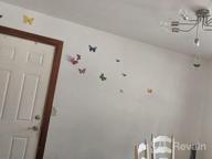 img 1 attached to 3D Colorful Butterfly Wall Stickers DIY Art Decor Crafts For Party Cosplay Wedding Offices Bedroom Room Magnets Glue SmartWallStation 84 PCS Set review by Anthony Bandzz