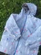 img 1 attached to 🧥 JAN JUL Boys' Waterproof Fleece Lined Cozy Dry Clothing, Jackets, and Coats review by John Goerge