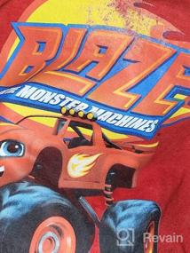 img 5 attached to Nickelodeon's Blaze and the Monster Machines Boys' Short Sleeve T-Shirt: Rev Up Your Style!