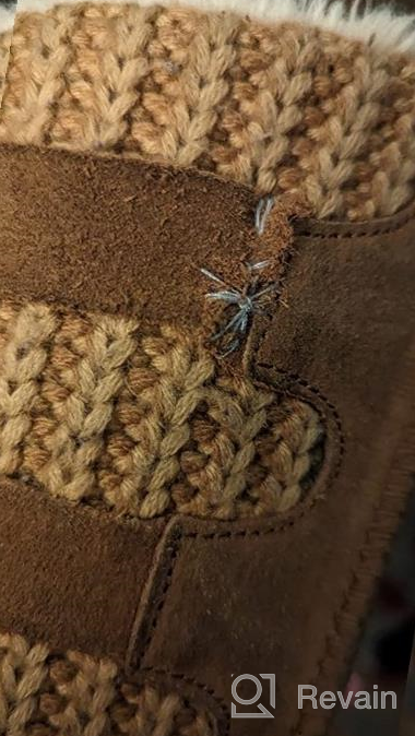 img 1 attached to 👢 DREAM PAIRS Chesnut Boys' Sheepskin Winter Boots for Comfort and Style review by Eric Rose