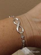 img 1 attached to Infinity Love Bracelets: Perfect Birthday & Valentines Day Gifts For Women & Girls review by Lee Wilson