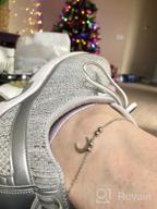 img 1 attached to S925 Sterling Silver Boho Beach Anklet For Women Girl - Adjustable Foot Jewelry Birthday Gift review by Leslie Wallace