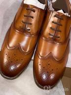 img 1 attached to 👞 Classic Styling with a Modern Twist: STACY ADAMS Dunbar Wingtip Oxford for Unisex-Child Comfort review by Roberto Tucker